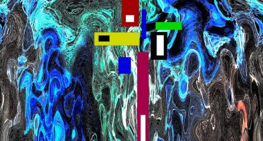 Alkol mürekkebi ve renkli soyut modern resim arka planıyla yapılmış yüksek kalite modern soyut resim..