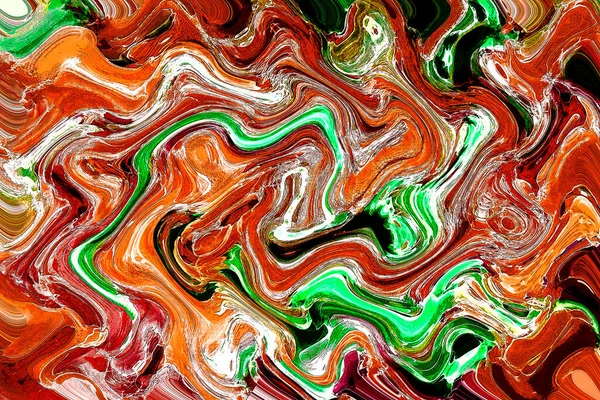 High Quality Modern Abstract Painting Rendered Alcohol Ink Colorful Abstract — Stock Photo, Image