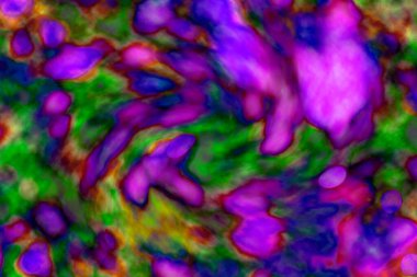 Soyut ışık. Bokeh arkaplan, vektör çizimi. Mistik mor. Büyülü renkler. Neşe.