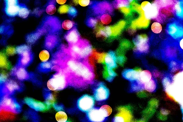 Abstraktes Licht Bokeh Hintergrund Vektorillustration Mystisches Purpur Magische Farben Freude — Stockfoto