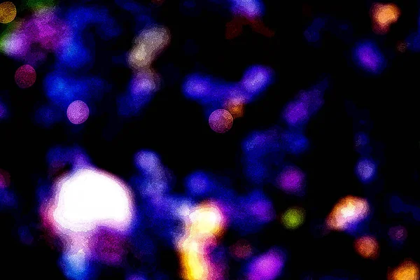 Abstraktní Světlo Pozadí Bokeh Vektorová Ilustrace Mystická Fialová Kouzelné Barvy — Stock fotografie