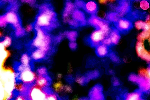 抽象光 Bokeh背景 矢量图解 神秘的紫色神奇的颜色乔伊 — 图库照片