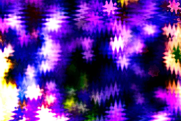 抽象的な光 ボケの背景ベクトルイラスト 神秘的な紫 魔法のような色 — ストック写真
