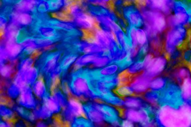 Soyut ışık. Bokeh arkaplan, vektör çizimi. Mistik mor. Büyülü renkler. Neşe.