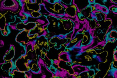 Soyut ışık. Bokeh arkaplan, vektör çizimi. Mistik mor. Büyülü renkler. Neşe.