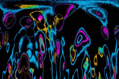 Soyut ışık. Bokeh arkaplan, vektör çizimi. Mistik mor. Büyülü renkler. Neşe.