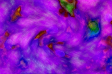 Soyut ışık. Bokeh arkaplan, vektör çizimi. Mistik mor. Büyülü renkler. Neşe.