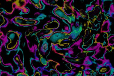 Soyut ışık. Bokeh arkaplan, vektör çizimi. Mistik mor. Büyülü renkler. Neşe.