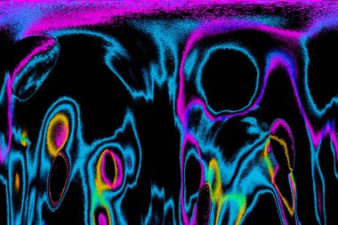 Soyut ışık. Bokeh arkaplan, vektör çizimi. Mistik mor. Büyülü renkler. Neşe.