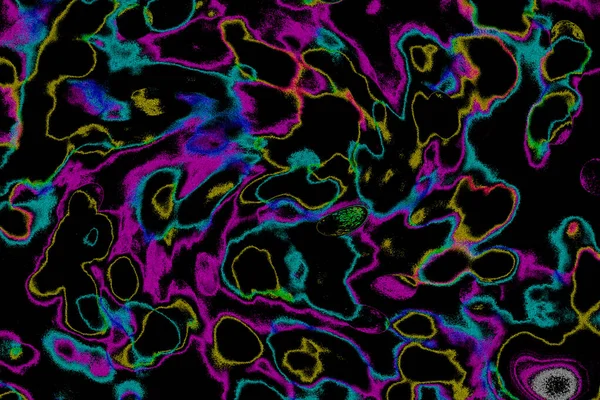 Soyut ışık. Bokeh arkaplan, vektör çizimi. Mistik mor. Büyülü renkler. Neşe.