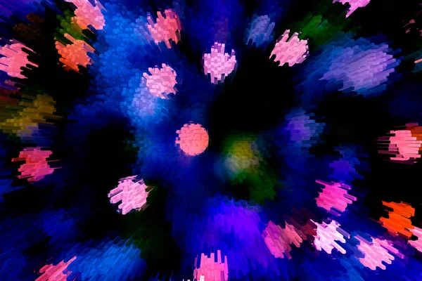 Luz Abstrata Fundo Bokeh Ilustração Vetorial Púrpura Mística Cores Mágicas — Fotografia de Stock