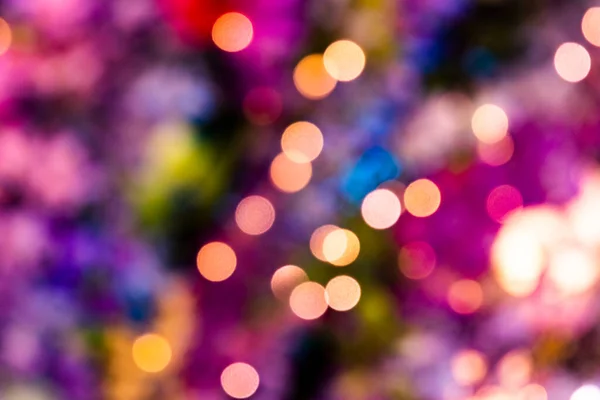 Abstract Light Bokeh Background Vector Illustration Mystic Purple Magical Colors — Stock Photo, Image