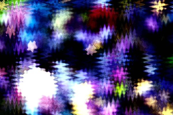 Luz Abstracta Fondo Bokeh Ilustración Vectorial Morado Místico Colores Mágicos —  Fotos de Stock