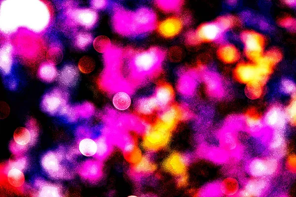 抽象的な光 ボケの背景ベクトルイラスト 神秘的な紫 魔法のような色 — ストック写真