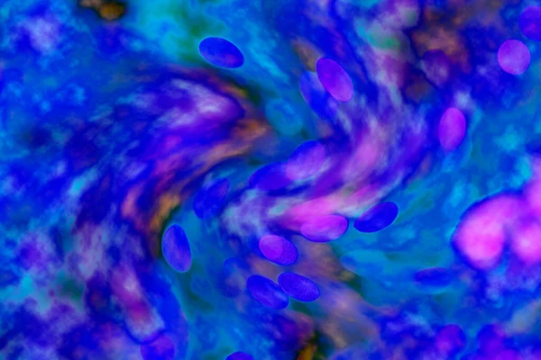 Soyut ışık. Bokeh arkaplan, vektör çizimi. Mistik mor. Büyülü renkler. Neşe.