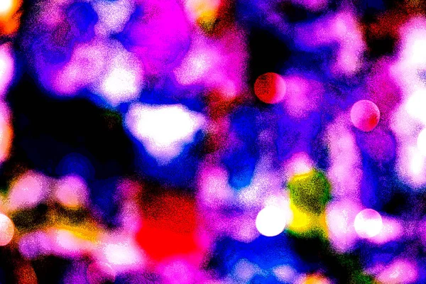Światło Abstrakcyjne Bokeh Tło Ilustracja Wektora Mistyczny Fioletowy Magiczne Kolory — Zdjęcie stockowe