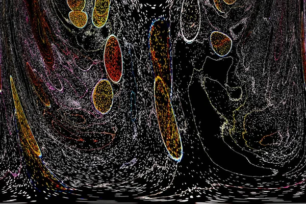 Neon parıltısı arka planı. Akan doku. Odaklanamayan kıvılcımlar. Bokeh parıltısı. Floresan moru. Mavi. Magenta. Pembe. Gradyan ışık. Parlak röfleler. Desen.