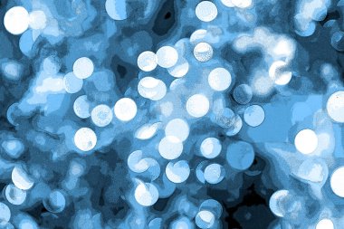 Soyut ışık. Bokeh arkaplan, vektör çizimi. Büyülü renkler. Neşe. Renkli bokeh. Bahar. Yaz