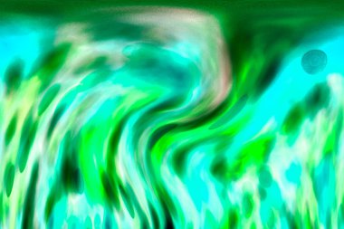 Soyut ışık. Bokeh arkaplan, vektör çizimi. Büyülü renkler. Neşe. Renkli bokeh. Bahar. Yaz