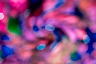 Soyut ışık. Bokeh arkaplan, vektör çizimi. Büyülü renkler. Neşe. Renkli bokeh. Bahar. Yaz