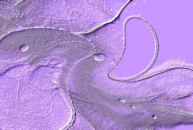 Farklı boyut ve şekillere sahip düzensiz fayanslar, 3 boyutlu grafikler için dikişsiz doku haritaları