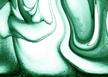 Alkol mürekkebinin sunduğu yüksek kaliteli akış sanatı tasarımcıya modern bir soyut arkaplan sağlar..