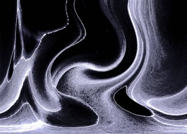 Alkol mürekkebinin sunduğu yüksek kaliteli akış sanatı tasarımcıya modern bir soyut arkaplan sağlar..