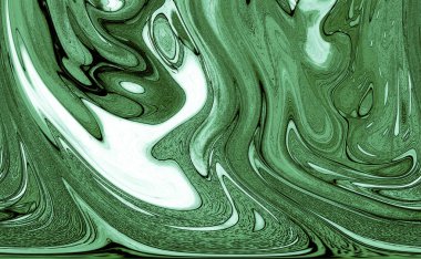 Alkol mürekkebinin sunduğu yüksek kaliteli akış sanatı tasarımcıya modern bir soyut arkaplan sağlar..