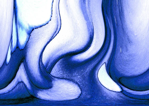 Alkol mürekkebinin sunduğu yüksek kaliteli akış sanatı tasarımcıya modern bir soyut arkaplan sağlar..