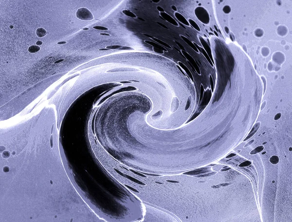 Alkol mürekkebinin sunduğu yüksek kaliteli akış sanatı tasarımcıya modern bir soyut arkaplan sağlar..