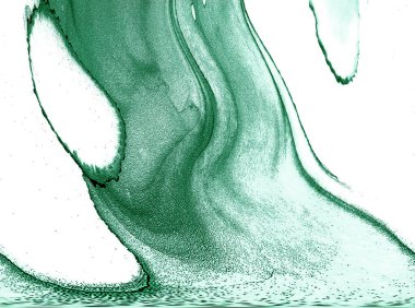 Alkol mürekkebinin sunduğu yüksek kaliteli akış sanatı tasarımcıya modern bir soyut arkaplan sağlar..