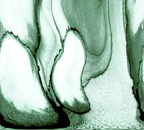 Alkol mürekkebinin sunduğu yüksek kaliteli akış sanatı tasarımcıya modern bir soyut arkaplan sağlar..