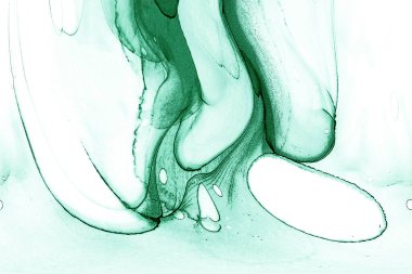 Alkol mürekkebinin sunduğu yüksek kaliteli akış sanatı tasarımcıya modern bir soyut arkaplan sağlar..