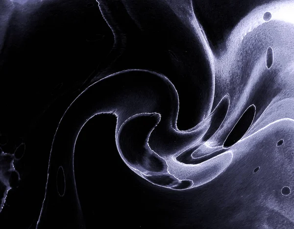 Alkol mürekkebinin sunduğu yüksek kaliteli akış sanatı tasarımcıya modern bir soyut arkaplan sağlar..