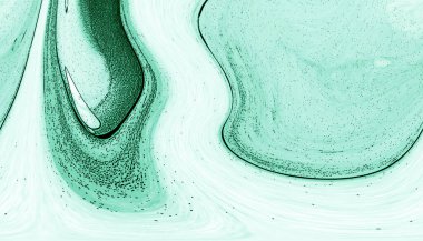 Alkol mürekkebinin sunduğu yüksek kaliteli akış sanatı tasarımcıya modern bir soyut arkaplan sağlar..