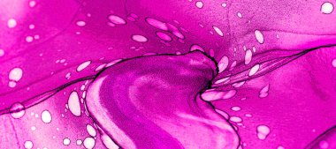 Alkol mürekkebinin sunduğu yüksek kaliteli akış sanatı tasarımcıya modern bir soyut arkaplan sağlar..