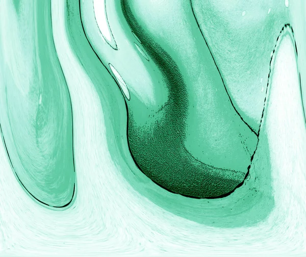 Alkol mürekkebinin sunduğu yüksek kaliteli akış sanatı tasarımcıya modern bir soyut arkaplan sağlar..