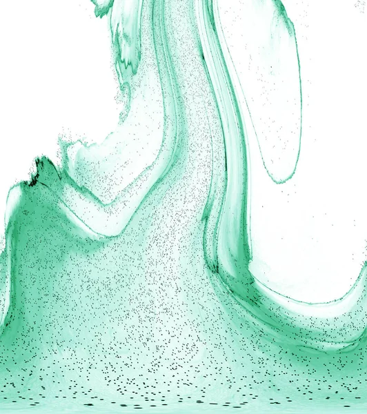 Alkol mürekkebinin sunduğu yüksek kaliteli akış sanatı tasarımcıya modern bir soyut arkaplan sağlar..