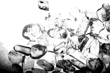 Tasarım için doğal kuvars değerli taş desen dokusu arka planı.