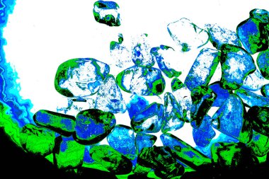 Tasarım için doğal kuvars değerli taş desen dokusu arka planı.