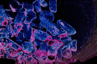 Tasarım için doğal kuvars değerli taş desen dokusu arka planı.