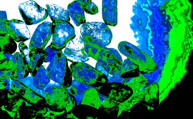 Tasarım için doğal kuvars değerli taş desen dokusu arka planı.