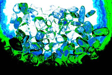 Tasarım için doğal kuvars değerli taş desen dokusu arka planı.