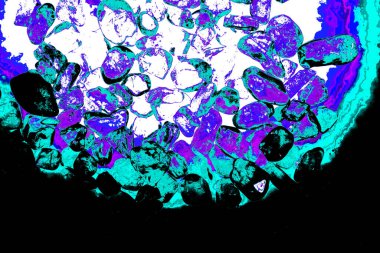 Tasarım için doğal kuvars değerli taş desen dokusu arka planı.