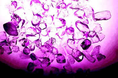 Tasarım için doğal kuvars değerli taş desen dokusu arka planı.