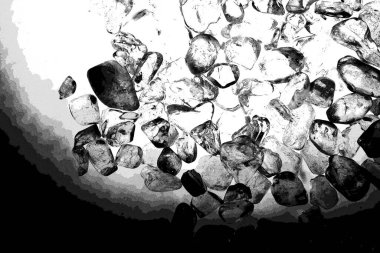 Tasarım için doğal kuvars değerli taş desen dokusu arka planı.