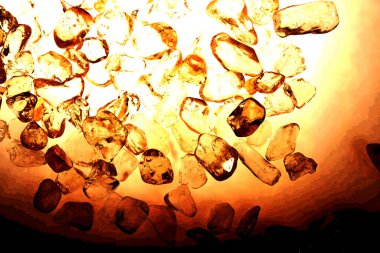 Tasarım için doğal kuvars değerli taş desen dokusu arka planı.