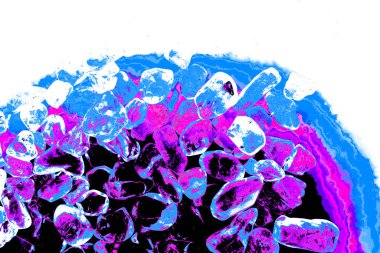 Tasarım için doğal kuvars değerli taş desen dokusu arka planı.