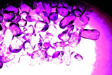 Tasarım için doğal kuvars değerli taş desen dokusu arka planı.