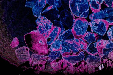 Tasarım için doğal kuvars değerli taş desen dokusu arka planı.